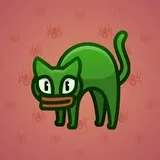 Scared Cat #9275