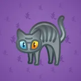Scared Cat #9321