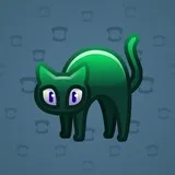 Scared Cat #9400 Scared Cat #9400