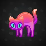 Scared Cat #9419 Scared Cat #9419