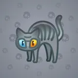 Scared Cat #9441