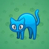 Scared Cat #9551