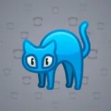 Scared Cat #9604 Scared Cat #9604