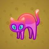 Scared Cat #9628
