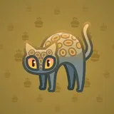 Scared Cat #9700
