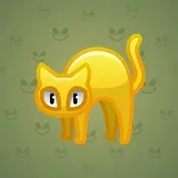 Scared Cat #9710