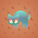 Scared Cat #9726