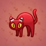 Scared Cat #9739