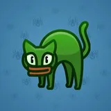 Scared Cat #9795 Scared Cat #9795