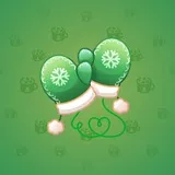 Snow Mittens #1017