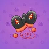 Snow Mittens #102