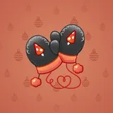 Snow Mittens #1027