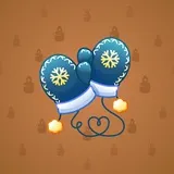 Snow Mittens #1060