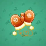 Snow Mittens #1079