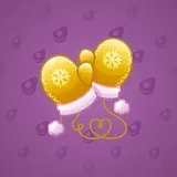 Snow Mittens #1088