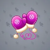 Snow Mittens #1091