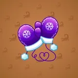 Snow Mittens #1216