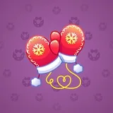 Snow Mittens #1255