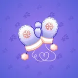 Snow Mittens #1287