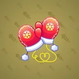 Snow Mittens #1356