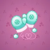 Snow Mittens #1366