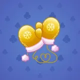 Snow Mittens #1389