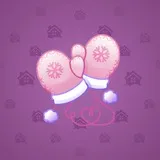 Snow Mittens #1488