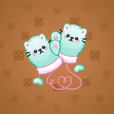 Snow Mittens #1517