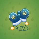 Snow Mittens #1622