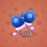 Snow Mittens #1655 Snow Mittens #1655