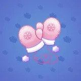 Snow Mittens #1699