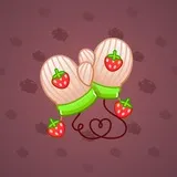 Snow Mittens #1759