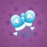 Snow Mittens #178