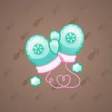 Snow Mittens #1834