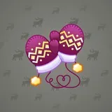 Snow Mittens #1857