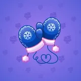 Snow Mittens #1871