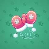 Snow Mittens #203