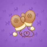 Snow Mittens #217