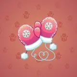 Snow Mittens #280