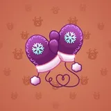 Snow Mittens #334
