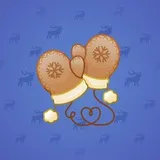 Snow Mittens #357