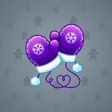 Snow Mittens #418