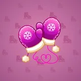 Snow Mittens #441