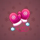 Snow Mittens #475