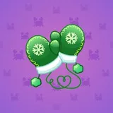 Snow Mittens #492