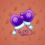 Snow Mittens #719