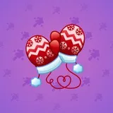 Snow Mittens #722