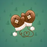 Snow Mittens #781