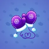 Snow Mittens #836