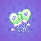 Snow Mittens #857